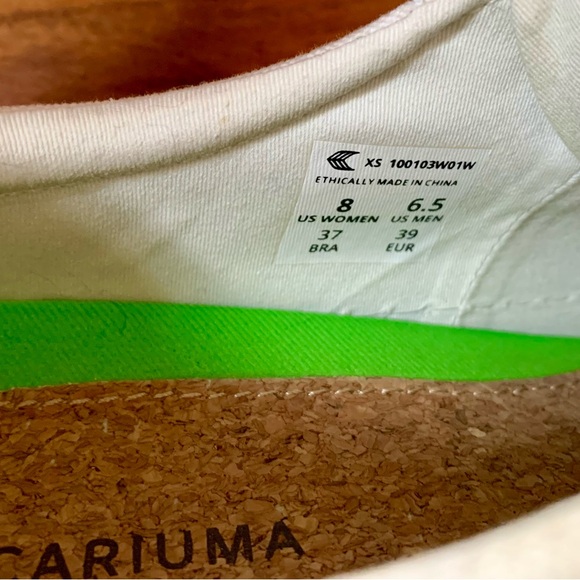 CARIUMA White Canvas Sneakers - Picture 4 of 8